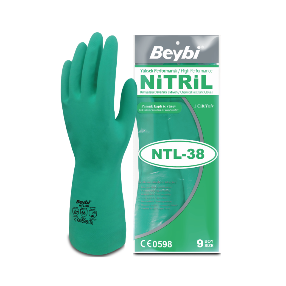 Beybi NTL38 Kimyasal İş Eldiveni