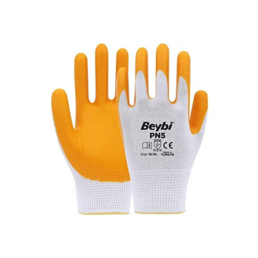 Beybi PN5 İş Eldiveni Sarı